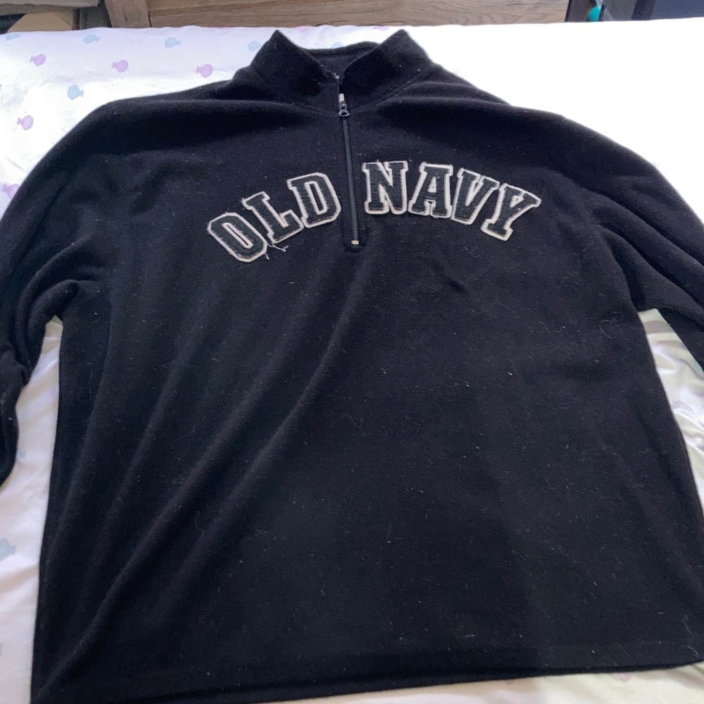 Old Navy Black quarter zip Men's Sweater